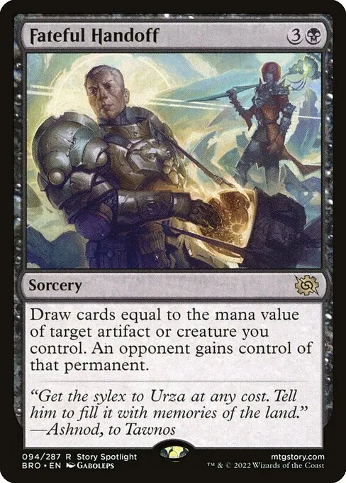 Fateful Handoff 094/287