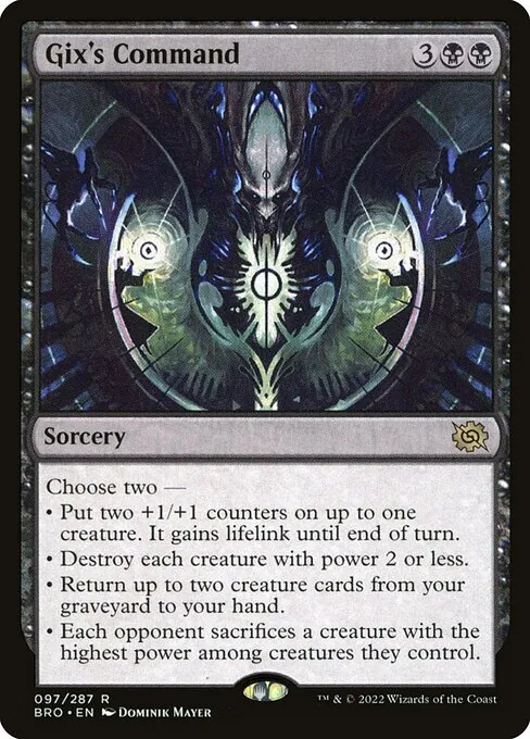 Gix's Command 097/287