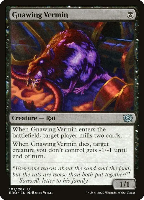 Gnawing Vermin 101/287