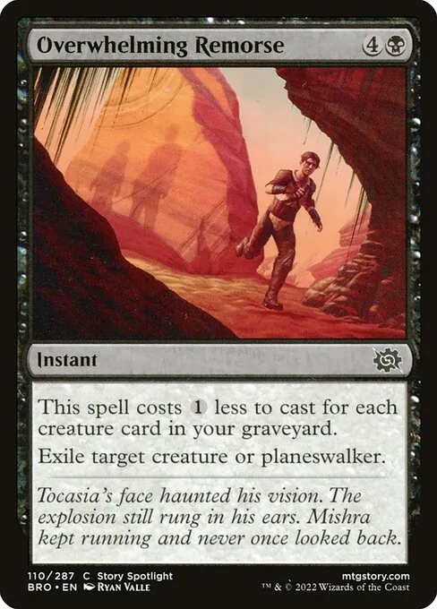 Overwhelming Remorse 110/287