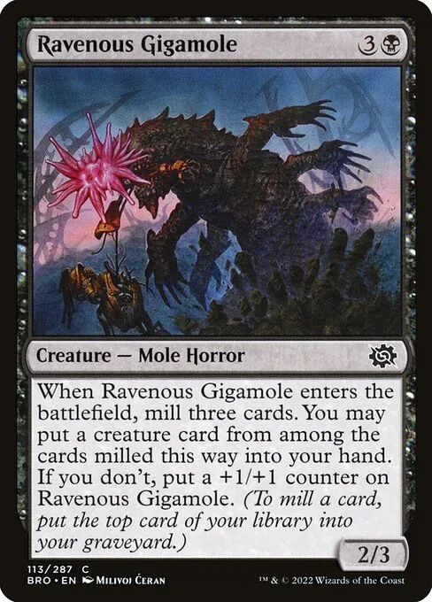 Ravenous Gigamole 113/287