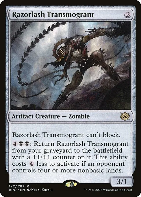 Razorlash Transmogrant 122/287