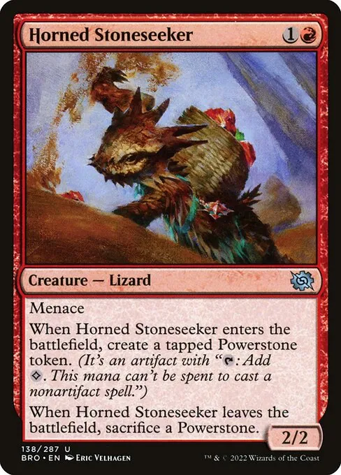 Horned Stoneseeker 138/287