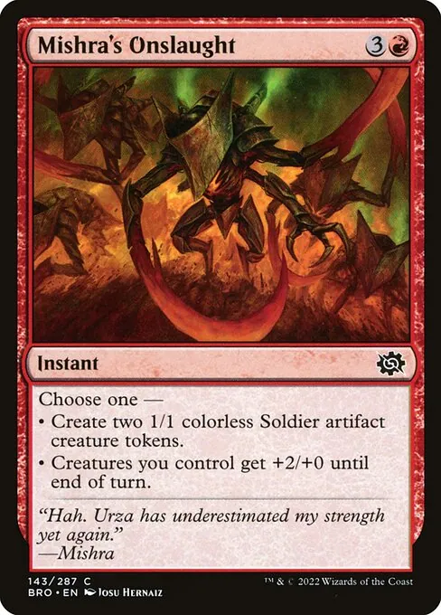 Mishra's Onslaught 143/287