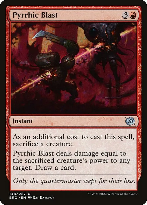 Pyrrhic Blast 148/287