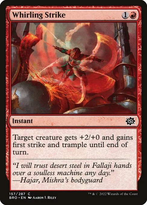 Whirling Strike 157/287