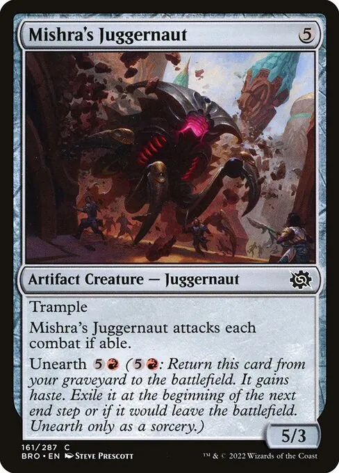 Mishra's Juggernaut 161/287