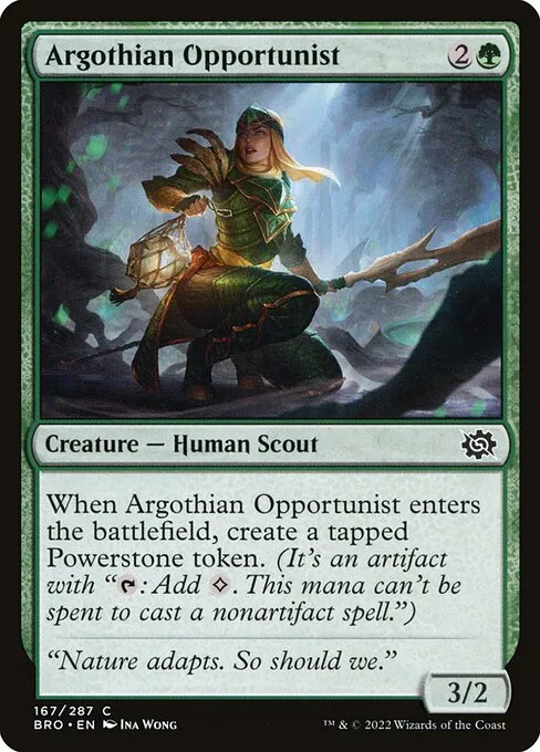 Argothian Opportunist 167/287