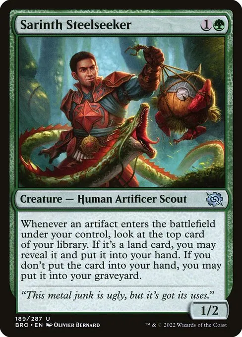 Sarinth Steelseeker 189/287
