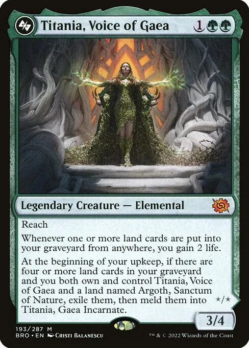 Titania, Voice of Gaea 193/287
