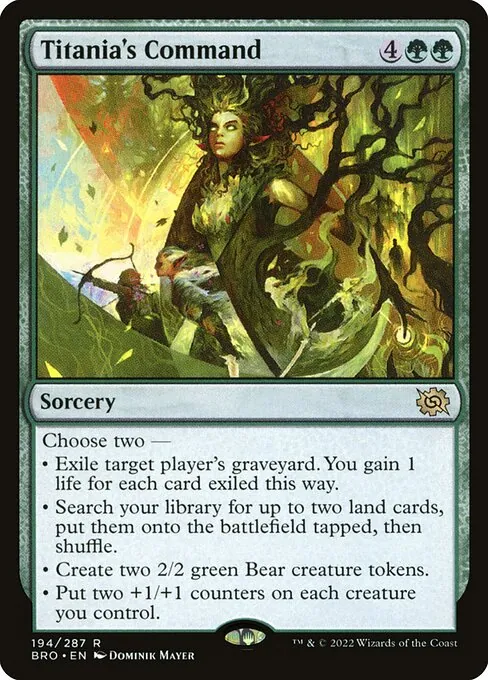 Titania's Command 194/287