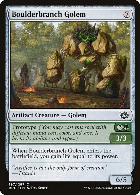Boulderbranch Golem 197/287