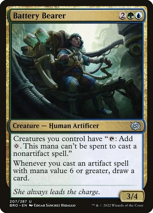 Battery Bearer 207/287