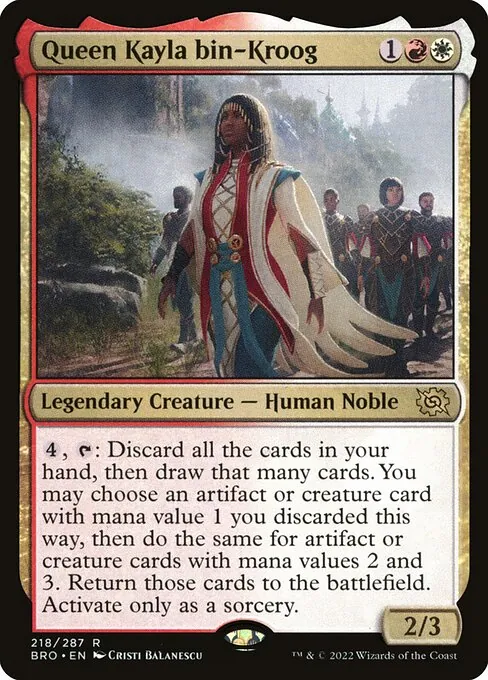 Queen Kayla bin-Kroog 218/287