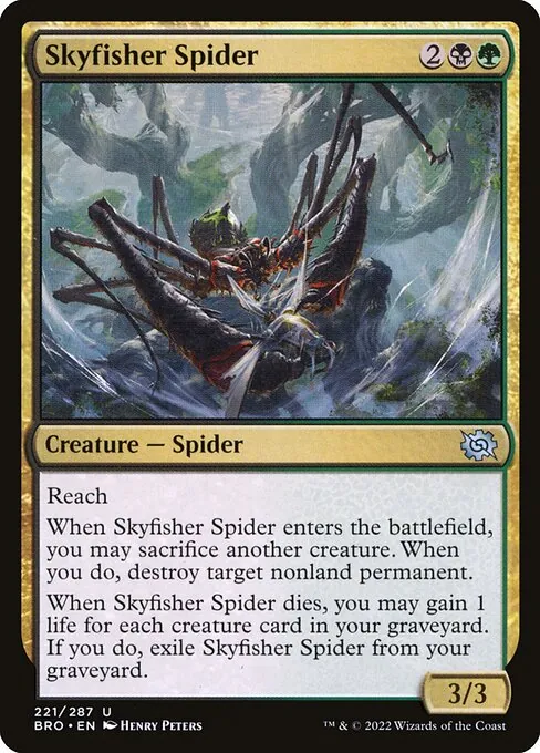 Skyfisher Spider 221/287