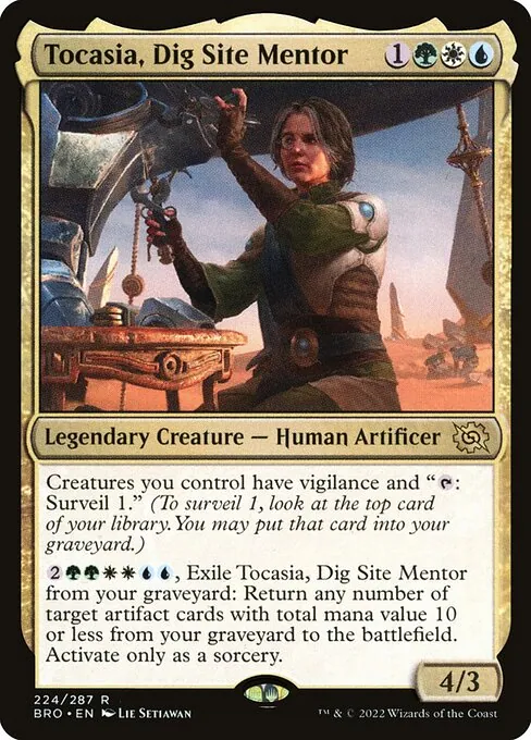 Tocasia, Dig Site Mentor 224/287