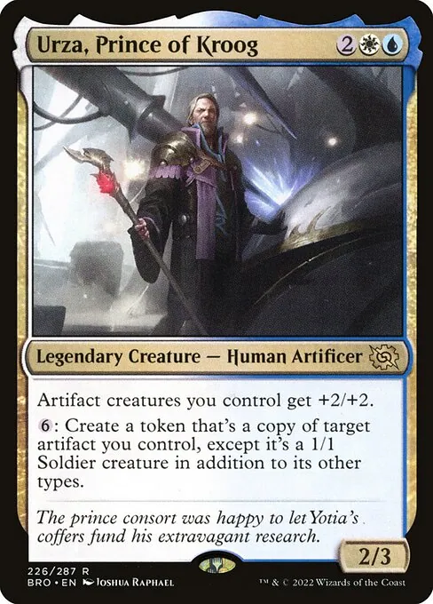 Urza, Prince of Kroog 226/287