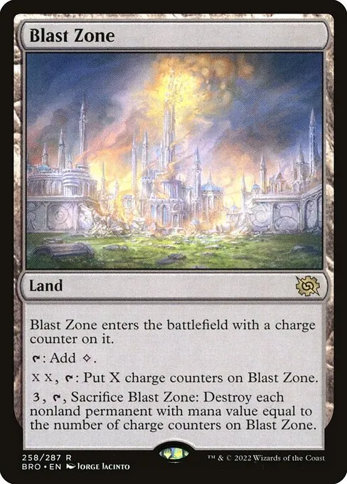 Blast Zone 258/287
