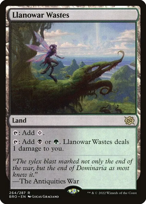 Llanowar Wastes 264/287