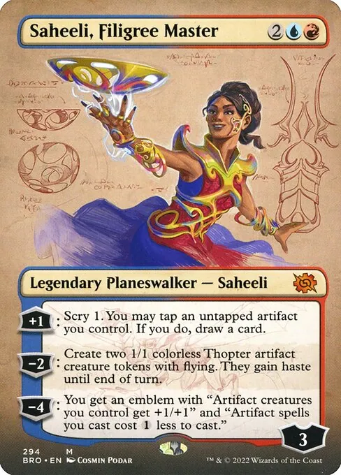Saheeli, Filigree Master 294/287