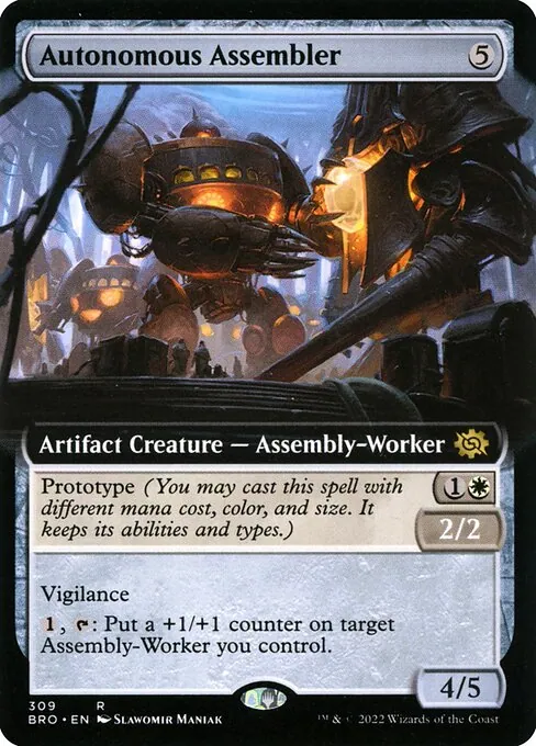Autonomous Assembler 309/287