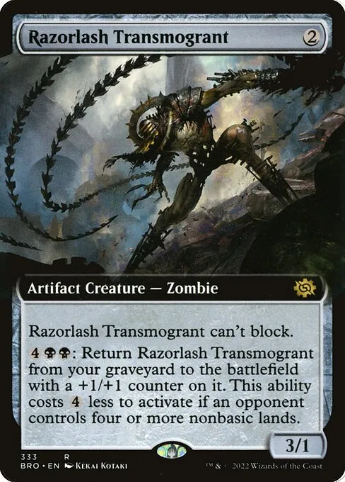 Razorlash Transmogrant 333/287