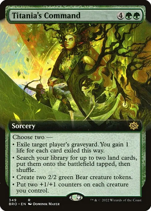 Titania's Command 349/287