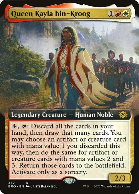 Queen Kayla bin-Kroog 357/287