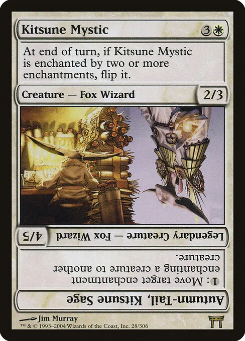 Kitsune Mystic // Autumn-Tail, Kitsune Sage 028/306