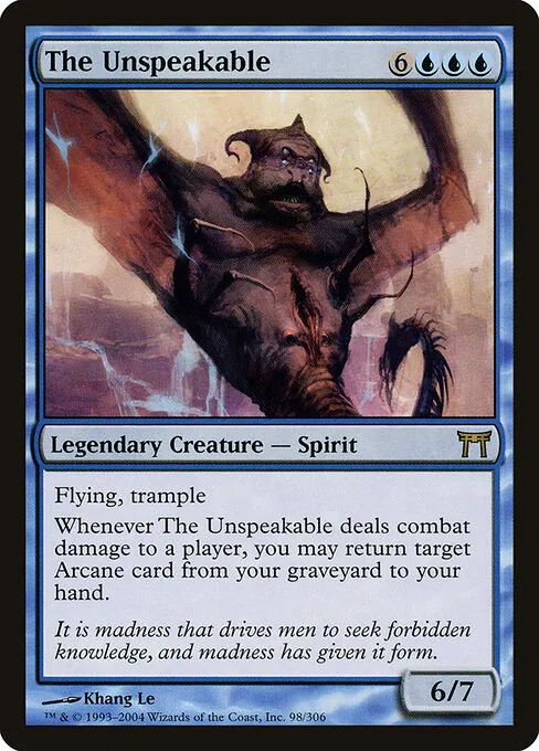 The Unspeakable 098/306