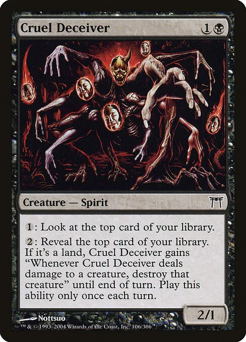 Cruel Deceiver 106/306