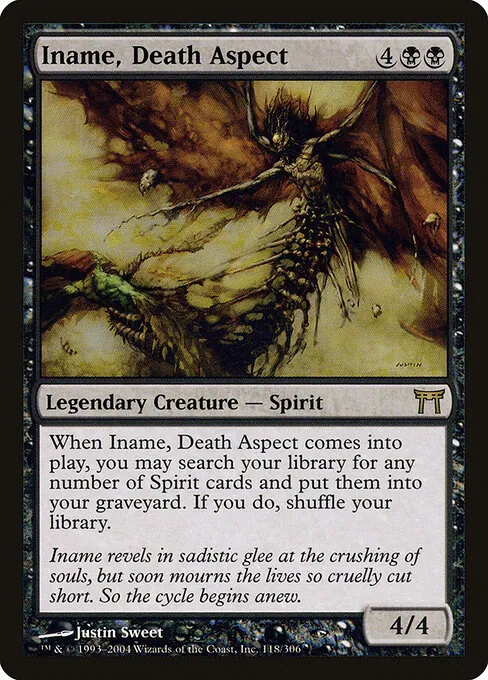 Iname, Death Aspect 118/306