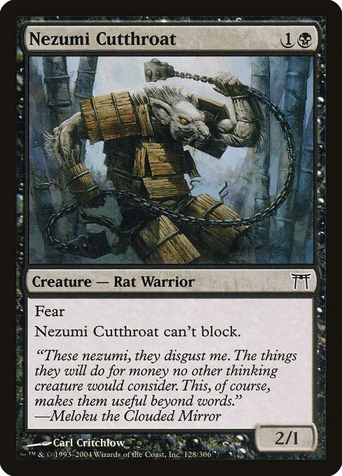Nezumi Cutthroat 128/306
