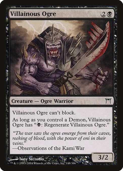 Villainous Ogre 148/306