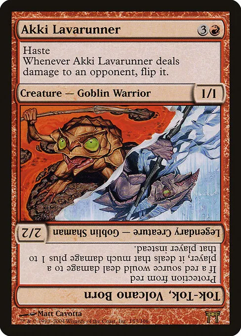 Akki Lavarunner // Tok-Tok, Volcano Born 153/306