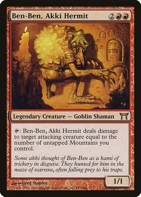 Ben-Ben, Akki Hermit 157/306