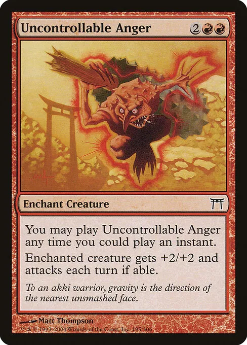 Uncontrollable Anger 195/306