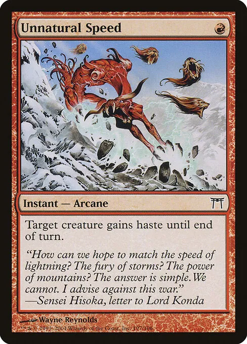 Unnatural Speed 197/306
