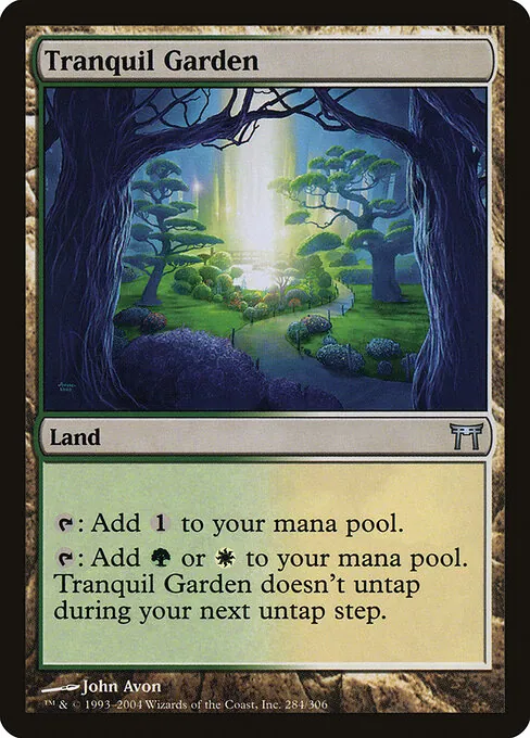 Tranquil Garden 284/306
