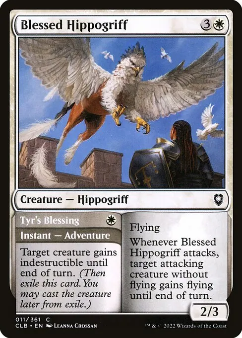 Blessed Hippogriff // Tyr's Blessing 011/361