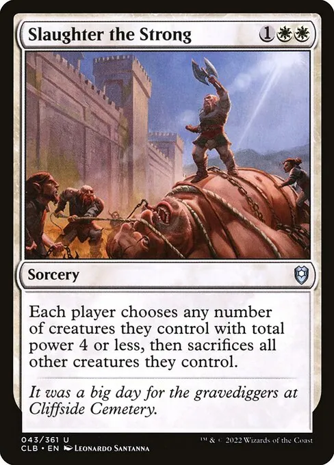 Slaughter the Strong 043/361