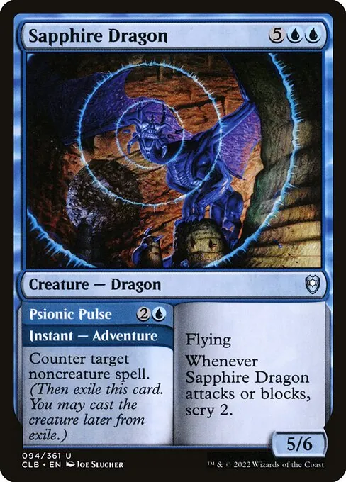 Sapphire Dragon // Psionic Pulse 094/361