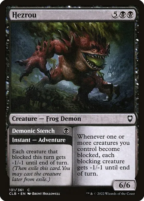 Hezrou // Demonic Stench 131/361