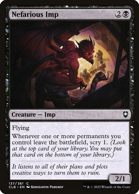 Nefarious Imp 137/361