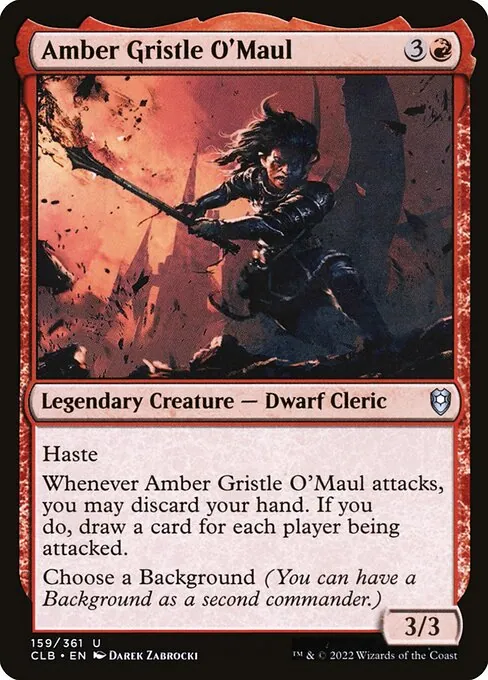 Amber Gristle O'Maul 159/361