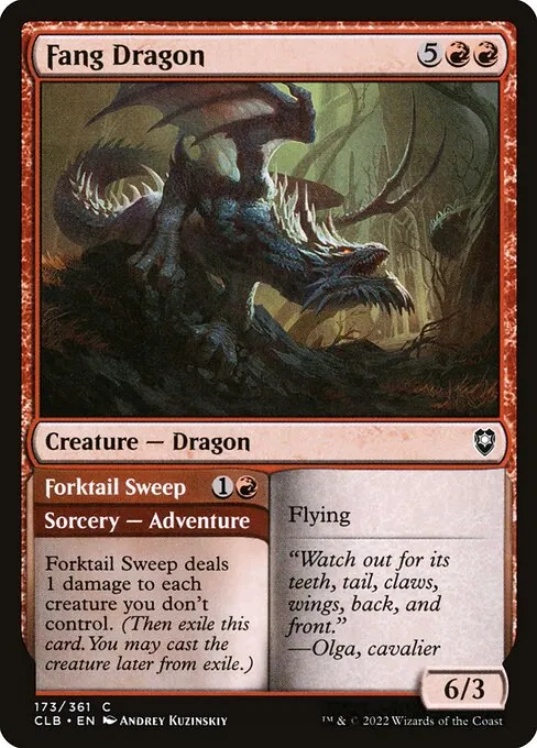 Fang Dragon // Forktail Sweep 173/361