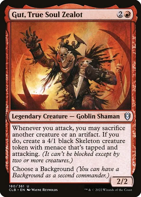 Gut, True Soul Zealot 180/361