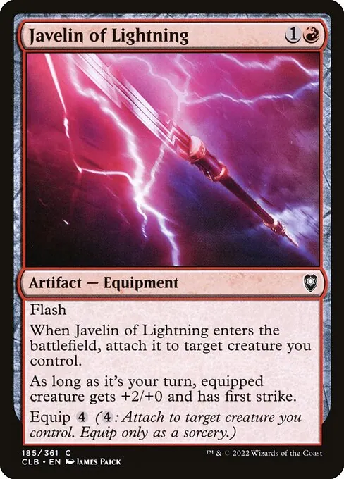 Javelin of Lightning 185/361