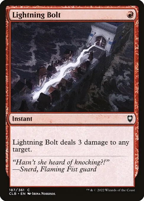 Lightning Bolt 187/361