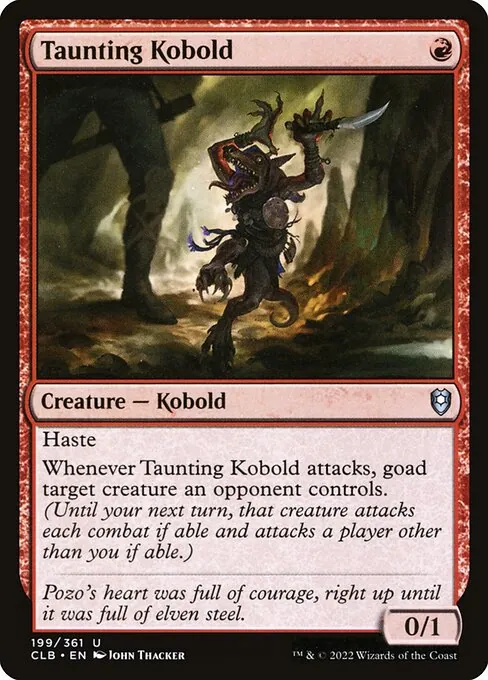 Taunting Kobold 199/361